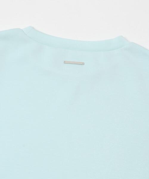 SENSE OF PLACE by URBAN RESEARCH(センスオブプレイスバイアーバンリサーチ)の「モチモチポンチTシャツ(Tシャツ/カットソー・レディース・オフホワイト/ブラック/グレー/ライトブルー/イエロー・ONE)」の14枚目の写真