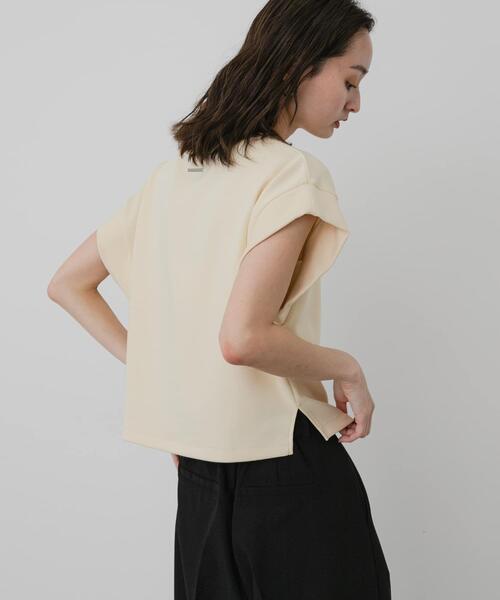 SENSE OF PLACE by URBAN RESEARCH(センスオブプレイスバイアーバンリサーチ)の「モチモチポンチTシャツ(Tシャツ/カットソー・レディース・オフホワイト/ブラック/グレー/ライトブルー/イエロー・ONE)」の17枚目の写真