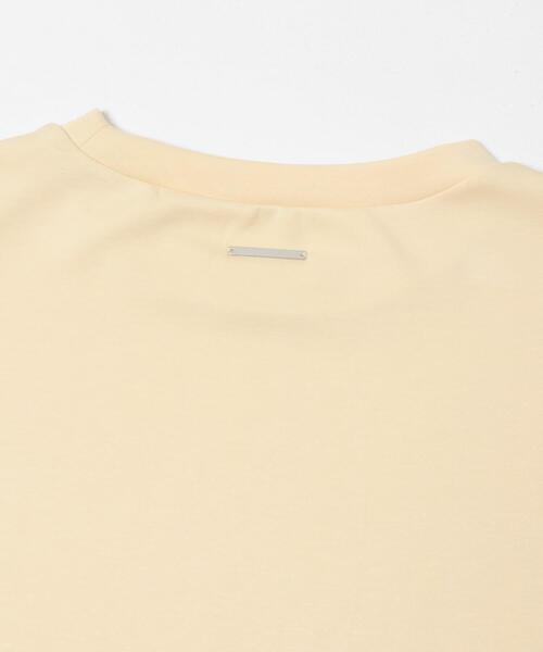 SENSE OF PLACE by URBAN RESEARCH(センスオブプレイスバイアーバンリサーチ)の「モチモチポンチTシャツ(Tシャツ/カットソー・レディース・オフホワイト/ブラック/グレー/ライトブルー/イエロー・ONE)」の20枚目の写真