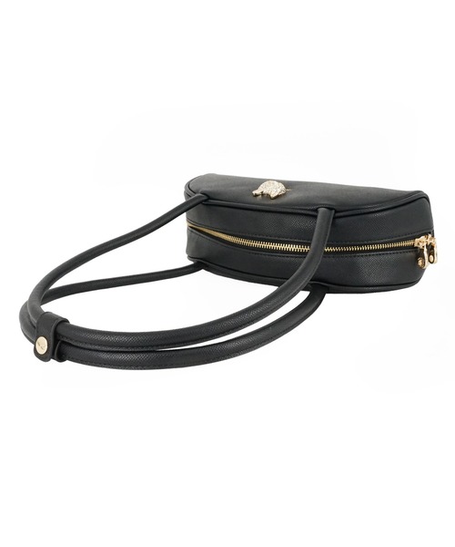PAUL & JOE ACCESSOIRES(ポールアンドジョーアクセソワ)の「PAUL & JOE ACCESSOIRES (ポール&ジョーアクセソワ)ボストンバッグ PJA-B1464 CAT BIJOU(ボストンバッグ・レディース・キャメル/ブラック/ピンク・FREE)」の8枚目の写真