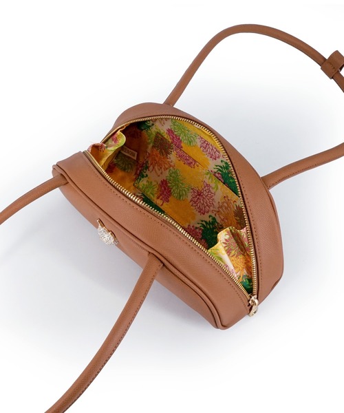PAUL & JOE ACCESSOIRES(ポールアンドジョーアクセソワ)の「PAUL & JOE ACCESSOIRES (ポール&ジョーアクセソワ)ボストンバッグ PJA-B1464 CAT BIJOU(ボストンバッグ・レディース・キャメル/ブラック/ピンク・FREE)」の16枚目の写真