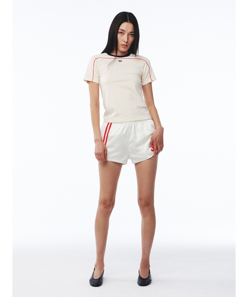 Kijun(キジュン)の「Cycle Half Sleeve Top Light Beige(Tシャツ/カットソー・レディース・その他・LARGE/MEDIUM/SMALL)」の3枚目の写真