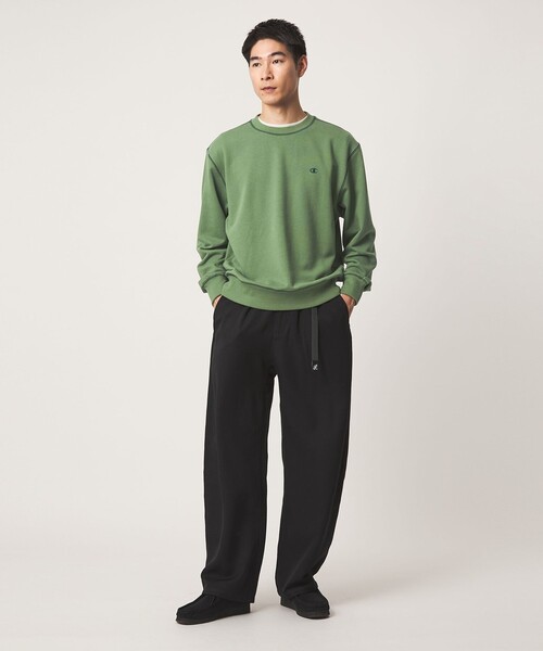 Champion(チャンピオン)の「【別注】<Champion>クルーネック 長袖 スウェット(スウェット・メンズ・レッド/ケリーグリーン/ダークグレー/グレー・M/L)」の11枚目の写真