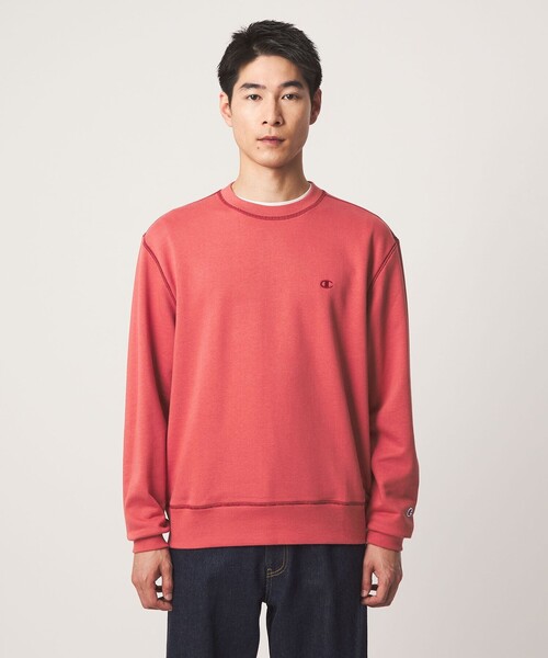 Champion(チャンピオン)の「【別注】<Champion>クルーネック 長袖 スウェット(スウェット・メンズ・レッド/ケリーグリーン/ダークグレー/グレー・M/L)」の12枚目の写真