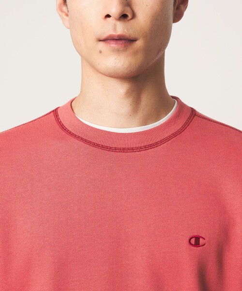 Champion(チャンピオン)の「【別注】<Champion>クルーネック 長袖 スウェット(スウェット・メンズ・レッド/ケリーグリーン/ダークグレー/グレー・M/L)」の15枚目の写真