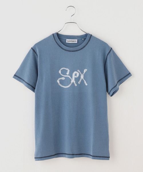 Carne Bollente(カルネボレンテ)の「Carne Bollente / カルネボレンテ Sinful Shine(Tシャツ/カットソー・レディース・ブルー・X-SMALL)」の1枚目の写真