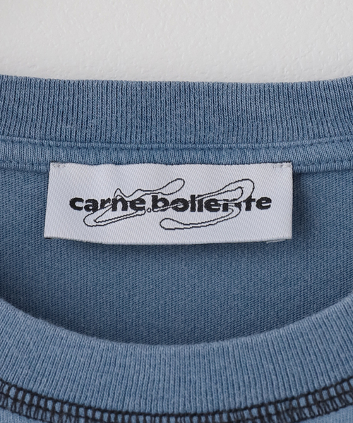 Carne Bollente(カルネボレンテ)の「Carne Bollente / カルネボレンテ Sinful Shine(Tシャツ/カットソー・レディース・ブルー・X-SMALL)」の4枚目の写真