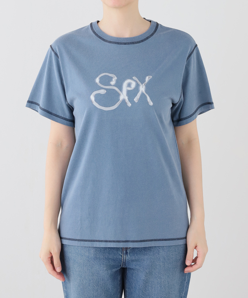 Carne Bollente(カルネボレンテ)の「Carne Bollente / カルネボレンテ Sinful Shine(Tシャツ/カットソー・レディース・ブルー・X-SMALL)」の7枚目の写真