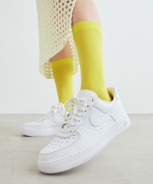 NIKE(ナイキ)の「ナイキ エア フォース 1 '07 ウィメンズシューズ / Nike Air Force 1 '07 Women's Shoes IO3124-100 White(スニーカー・レディース・ホワイト・23.5/23/26/25.5/25/22.5/22/24.5/24)」の1枚目の写真