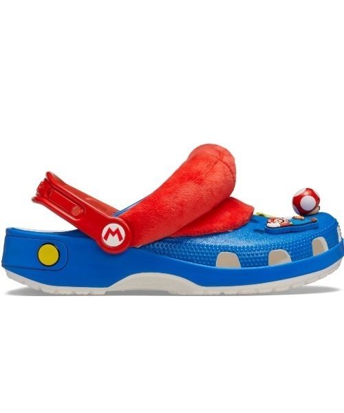 crocs（クロックス）の「crocs クロックス マリオ クラシック クロッグ（サンダル・メンズ・ブルー・29.0cm/28.0cm/27.0cm/26.0cm/25.0cm）」の2枚目の写真