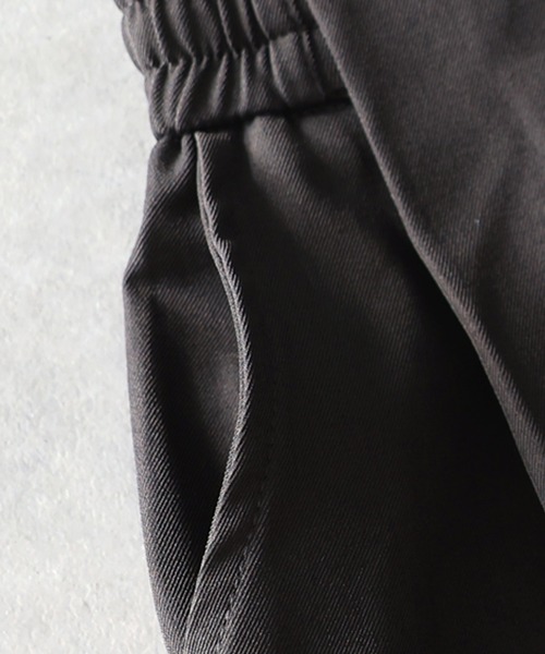 antiqua(アンティカ)の「タック ワイドパンツ(その他パンツ・レディース・ブラック/グレー・L/M/S)」の5枚目の写真