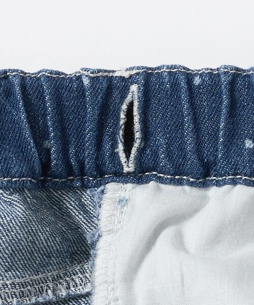 green label relaxing(グリーンレーベルリラクシング)の「ドット ガールズ デニム / キッズ 100cm-160cm(デニムパンツ・キッズ・ライトブルー/コバルトブルー・120cm/160cm/130cm/150cm/140cm/100cm/110cm)」の11枚目の写真