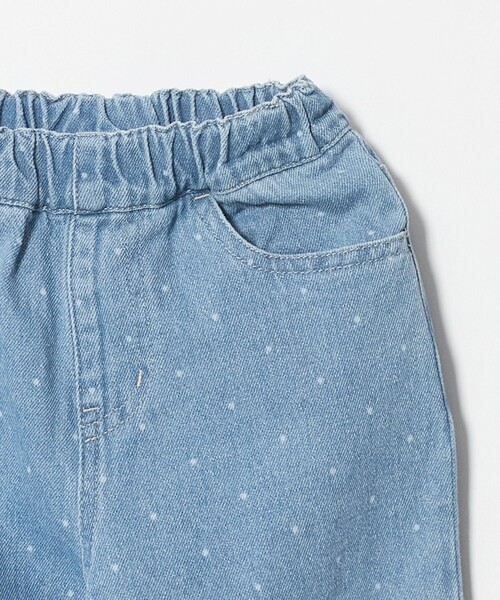 green label relaxing(グリーンレーベルリラクシング)の「ドット ガールズ デニム / キッズ 100cm-160cm(デニムパンツ・キッズ・ライトブルー/コバルトブルー・120cm/160cm/130cm/150cm/140cm/100cm/110cm)」の14枚目の写真