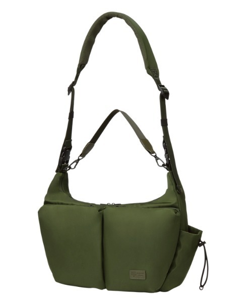 Onitsuka Tiger(オニツカタイガー)の「MESSENGER BAG / メッセンジャーバッグ(メッセンジャーバッグ・レディース・カーキ/ブラック・OS)」の8枚目の写真