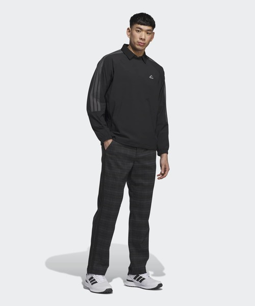adidas(アディダス)の「スリーストライプス 撥水 プルオーバー【adidas Golf/アディダスゴルフ】(ブルゾン・メンズ・ブラック・XX-LARGE/LARGE/MEDIUM/SMALL/X-LARGE)」の5枚目の写真