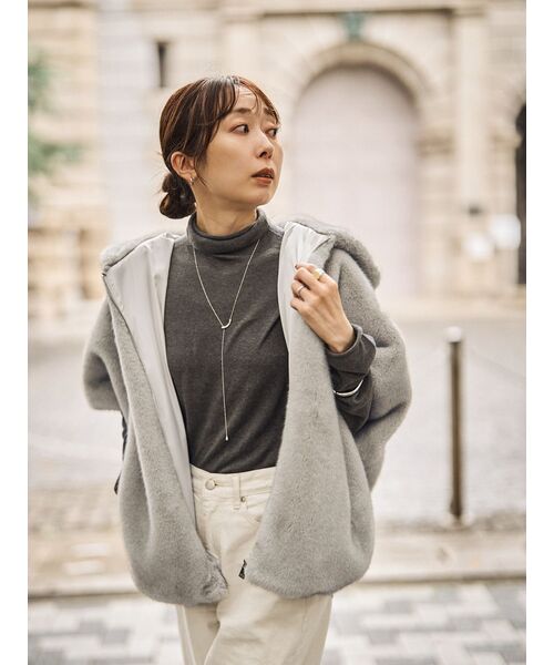 norme(ノーム)の「norme/ノーム lattice necklace(シルバー)(ネックレス・レディース・シルバー・FREE)」の6枚目の写真