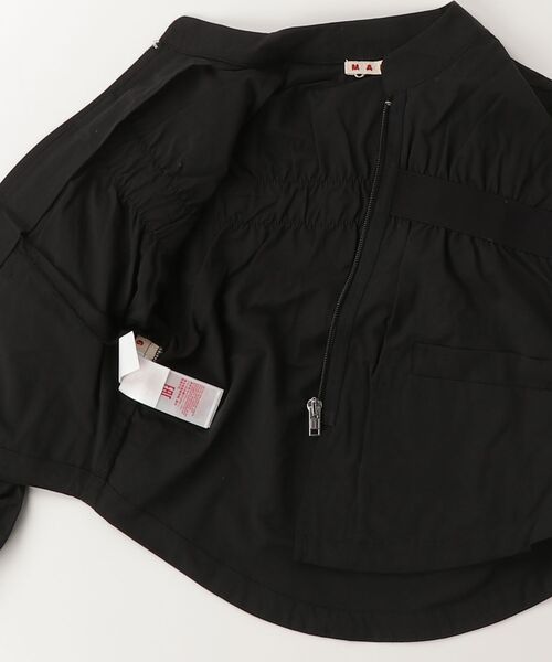 MARNI(マルニ)の「MARNI(マルニ)Kids & Junior バックブランドロゴジップアップジャケットブルゾン(ブルゾン・キッズ・ブラック・4Y/6Y/8Y)」の6枚目の写真