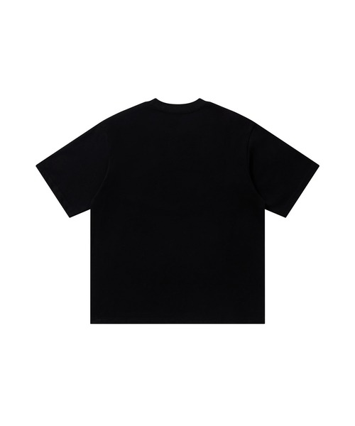 HOOK（フック）の「HOOK チェック × アップリケ刺繍 スカーフ付き T シャツ (SS)（Tシャツ/カットソー・メンズ・オフホワイト/ブラック・LARGE）」の17枚目の写真