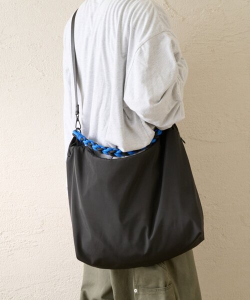 CIAOPANIC TYPY（チャオパニックティピー）の「【SML別注】BRAID SHOULDER BAG（ショルダーバッグ・メンズ・ブラック/ベージュ・ONE SIZE）」の21枚目の写真