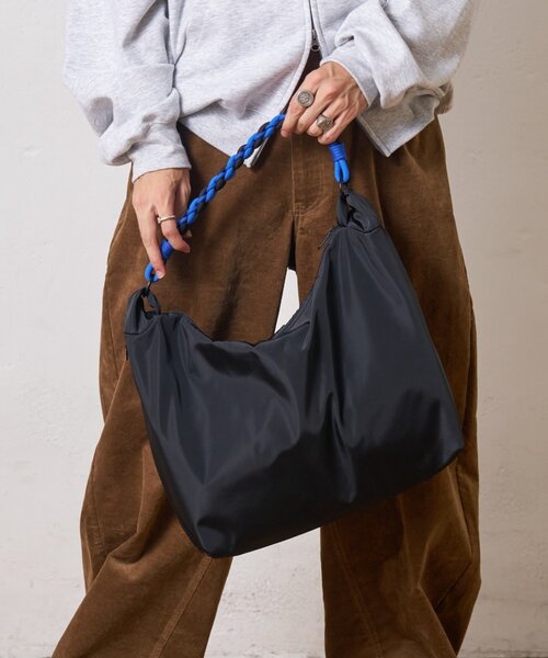 CIAOPANIC TYPY（チャオパニックティピー）の「【SML別注】BRAID SHOULDER BAG（ショルダーバッグ・メンズ・ブラック/ベージュ・ONE SIZE）」の4枚目の写真