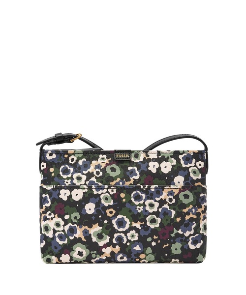 FOSSIL(フォッシル)の「フォッシル 斜めがけバッグ レディース PVC/PU ブラック スマホ収納可 SHB3240979(ショルダーバッグ・レディース・ブラック・FREE)」の1枚目の写真