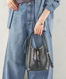 VIOLAd'ORO（ヴィオラドーロ）の「VIOLAd’ORO: V1573 BOX TOTE（トートバッグ）」