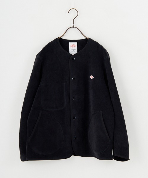 DANTON（ダントン）の「【WEB先行予約】[DANTON/ダントン] フリースノーカラージャケット（ノーカラージャケット・レディース・ブラック/グレイッシュベージュ/ダークグレー・38/36/34）」の19枚目の写真