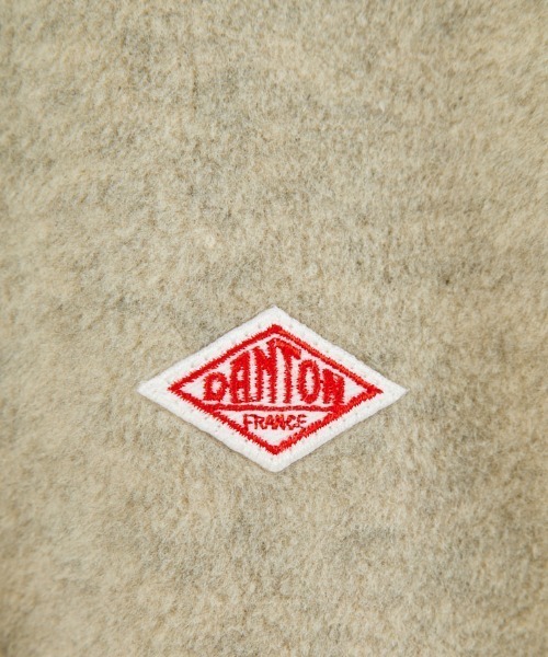 DANTON（ダントン）の「【WEB先行予約】[DANTON/ダントン] フリースノーカラージャケット（ノーカラージャケット・レディース・ブラック/グレイッシュベージュ/ダークグレー・38/36/34）」の13枚目の写真