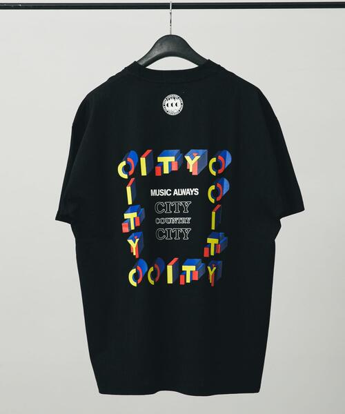 CITY COUNTRY CITY(シティーカントリーシティー)の「CITY COUNTRY CITY T-SHIRT CITY C CITY(Tシャツ/カットソー・メンズ・ホワイト/ブラック・MEDIUM/LARGE/X-LARGE)」の15枚目の写真