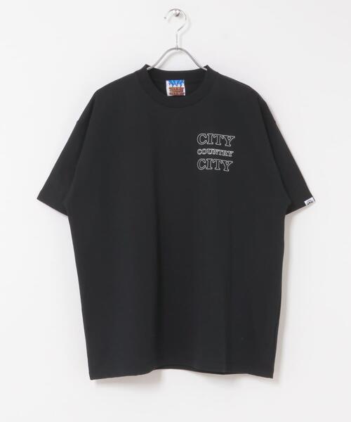 CITY COUNTRY CITY(シティーカントリーシティー)の「CITY COUNTRY CITY T-SHIRT CITY C CITY(Tシャツ/カットソー・メンズ・ホワイト/ブラック・MEDIUM/LARGE/X-LARGE)」の17枚目の写真