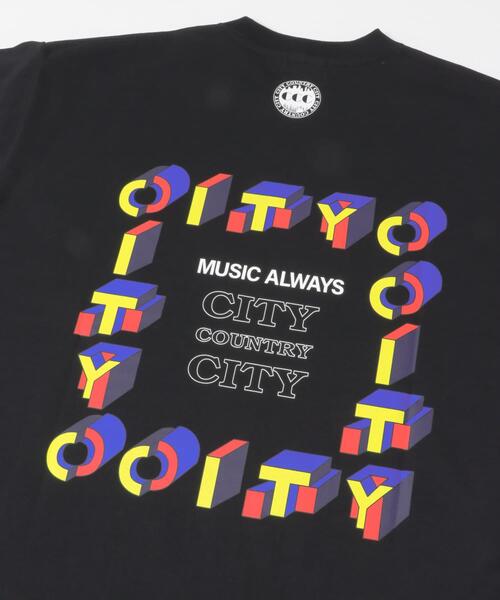 CITY COUNTRY CITY(シティーカントリーシティー)の「CITY COUNTRY CITY T-SHIRT CITY C CITY(Tシャツ/カットソー・メンズ・ホワイト/ブラック・MEDIUM/LARGE/X-LARGE)」の18枚目の写真