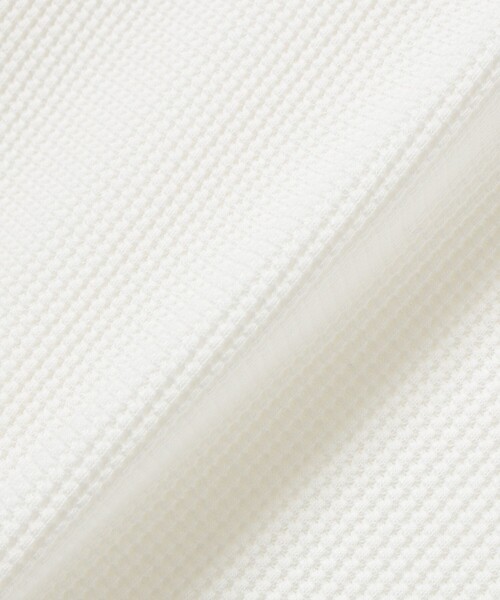 LACOSTE(ラコステ)の「【別注】LACOSTE / ロゴ サーマル Tシャツ(Tシャツ/カットソー・メンズ・グレー/ブラック/ホワイト・SMALL/MEDIUM/X-LARGE/LARGE)」の5枚目の写真