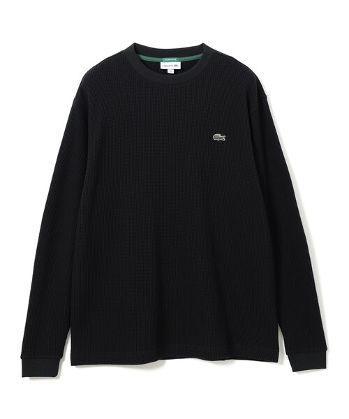 LACOSTE(ラコステ)の「【別注】LACOSTE / ロゴ サーマル Tシャツ(Tシャツ/カットソー・メンズ・グレー/ブラック/ホワイト・SMALL/MEDIUM/X-LARGE/LARGE)」の14枚目の写真