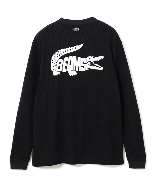 LACOSTE(ラコステ)の「【別注】LACOSTE / ロゴ サーマル Tシャツ(Tシャツ/カットソー・メンズ・グレー/ブラック/ホワイト・SMALL/MEDIUM/X-LARGE/LARGE)」の15枚目の写真