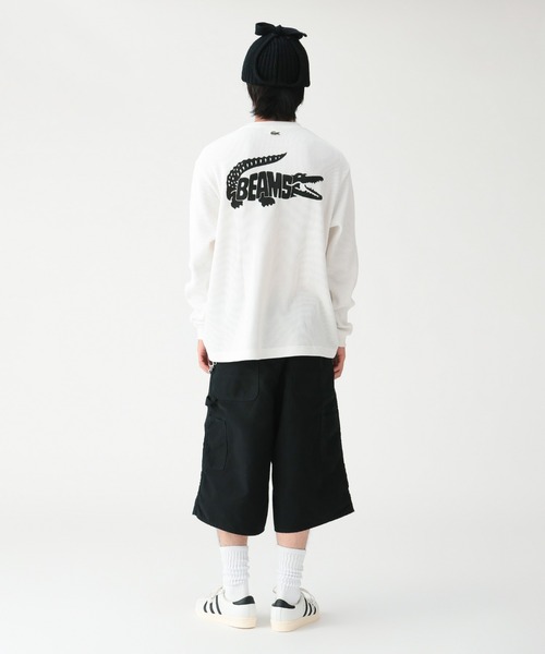 LACOSTE(ラコステ)の「【別注】LACOSTE / ロゴ サーマル Tシャツ(Tシャツ/カットソー・メンズ・グレー/ブラック/ホワイト・SMALL/MEDIUM/X-LARGE/LARGE)」の20枚目の写真