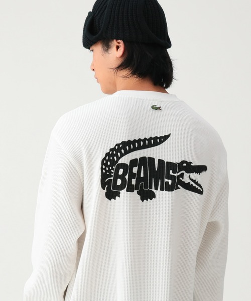 LACOSTE(ラコステ)の「【別注】LACOSTE / ロゴ サーマル Tシャツ(Tシャツ/カットソー・メンズ・グレー/ブラック/ホワイト・SMALL/MEDIUM/X-LARGE/LARGE)」の22枚目の写真