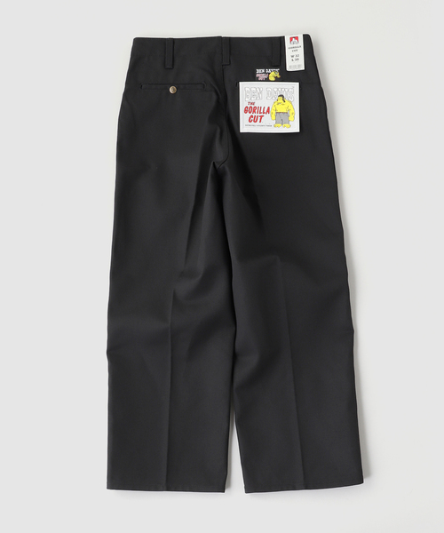 BEN DAVIS(ベンデイビス)の「BEN DAVIS / ベンデイビス GORILLA CUT L30(その他パンツ・メンズ・ブラック・34/36/32)」の2枚目の写真