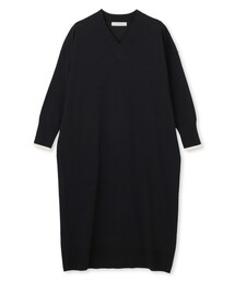 【WEB限定】マイビューティニット Vネックワンピース