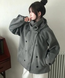 ショートコート【韓国ファッション】