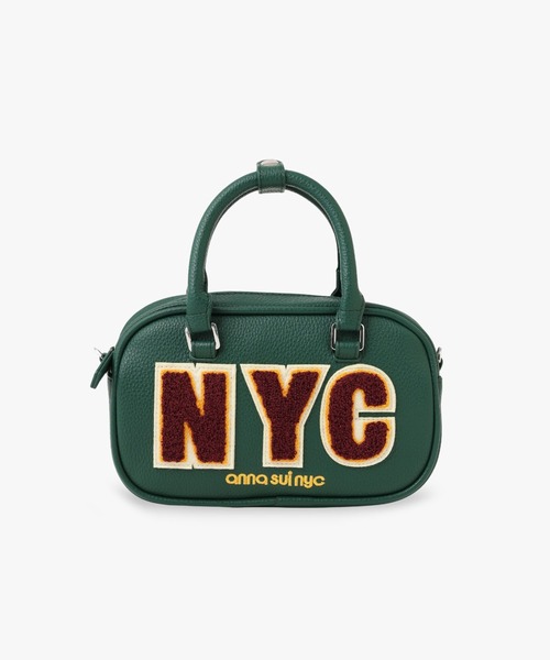anna sui nyc(アナ スイ エヌ ワイ シー)の「スタジアムショルダーバッグ(ショルダーバッグ・レディース・ブラック/グリーン/パープル・FREE)」の18枚目の写真