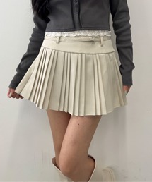 ストリングベルトミニスカート
