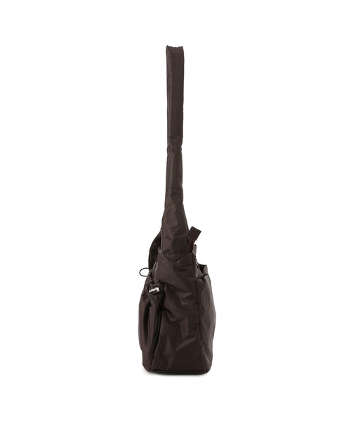 OUTDOOR PRODUCTS(アウトドアプロダクツ)の「【OUTDOOR PRODUCTS for SALON】別注コーデュラパフバッグ(ショルダーバッグ・レディース・ブラック/ダークブラウン・FREE)」の16枚目の写真
