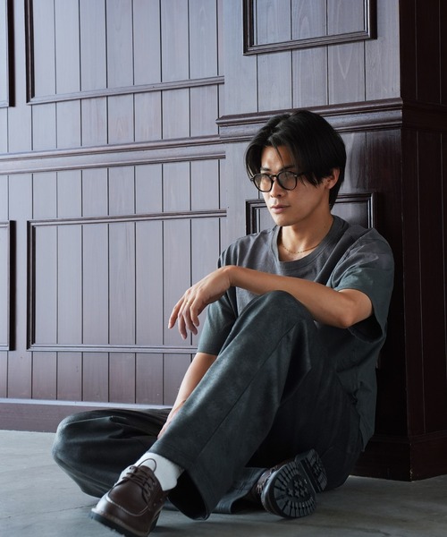 jiggys shop(ジギーズショップ)の「ストレッチ フェイクレザー ジャージ イージーワイドパンツ(その他パンツ・メンズ・ブラック・MEDIUM/LARGE/X-LARGE)」の9枚目の写真
