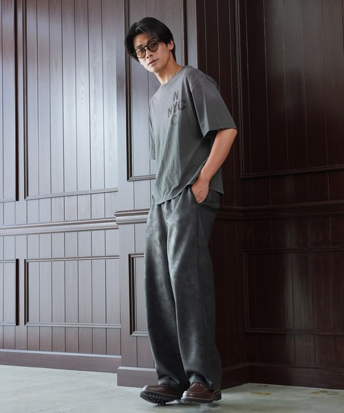 jiggys shop(ジギーズショップ)の「ストレッチ フェイクレザー ジャージ イージーワイドパンツ(その他パンツ・メンズ・ブラック・MEDIUM/LARGE/X-LARGE)」の10枚目の写真
