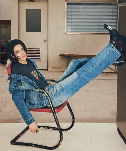 ヒョンジン 刻印入り GUESS G20 Baggy 29 デニム ヒョンジン 着用】 UNISEX Denim Pants デニムパンツ ジーンズ | GUESS
