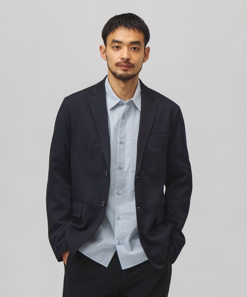 NEW BALANCE（ニューバランス）の「【別注】ニューバランス New Balance カルゼシティージャケット 限定コラボ（テーラードジャケット・メンズ・ブラック/ネイビー・L/LL/S/M）」の3枚目の写真