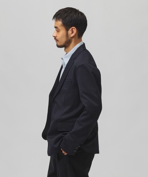 NEW BALANCE（ニューバランス）の「【別注】ニューバランス New Balance カルゼシティージャケット 限定コラボ（テーラードジャケット・メンズ・ブラック/ネイビー・L/LL/S/M）」の4枚目の写真