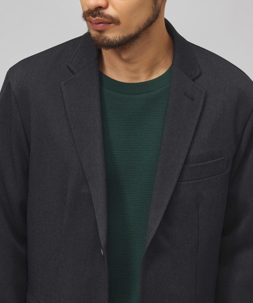NEW BALANCE（ニューバランス）の「【別注】ニューバランス New Balance カルゼシティージャケット 限定コラボ（テーラードジャケット・メンズ・ブラック/ネイビー・L/LL/S/M）」の15枚目の写真