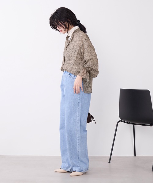 MICA&DEAL(マイカ&ディール)の「レオパードボウタイシフォンブラウス(シャツ/ブラウス・レディース・レオパード・FREE)」の13枚目の写真