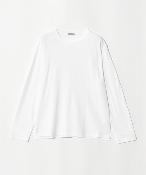 UNITED ARROWS(ユナイテッドアローズ)の「【別注】<nomiamo>ロングスリーブ クルーネックTシャツ(Tシャツ/カットソー・メンズ・ホワイト/ブラック・2/1/4/3)」の2枚目の写真